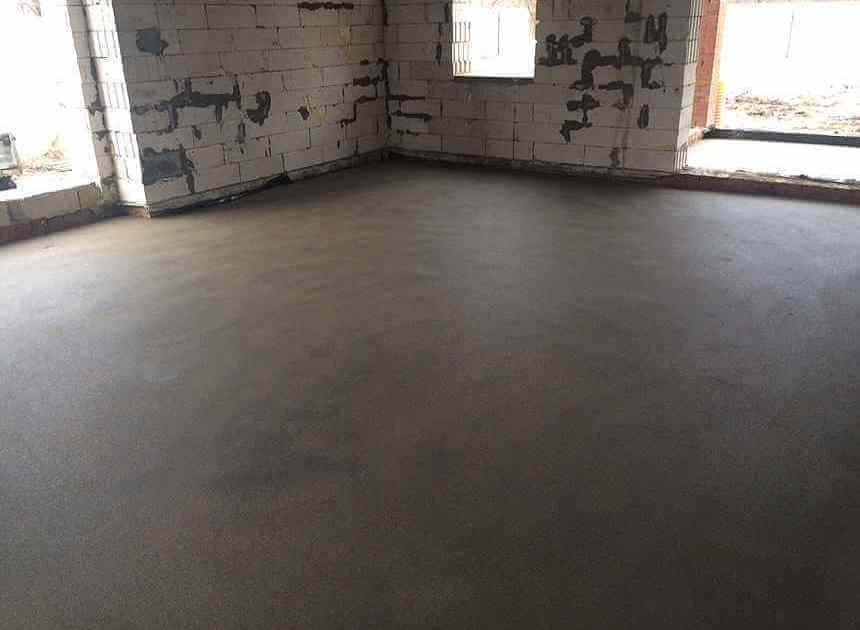 выполненные работы по стяжке полов - стяжка-лида.бел